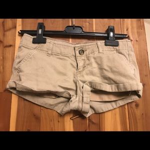 Tan shorts